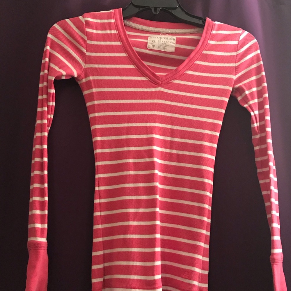Pink Long Sleeved Shirt